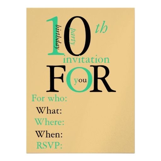 10 Year Old Boy Birthday Party Invitation Wording 39 Best Images About My Birthday Party On Pinterest