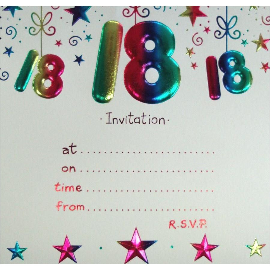 18th Birthday Invitation Templates Free Download 18 Birthday Invitation Templates 18th Birthday