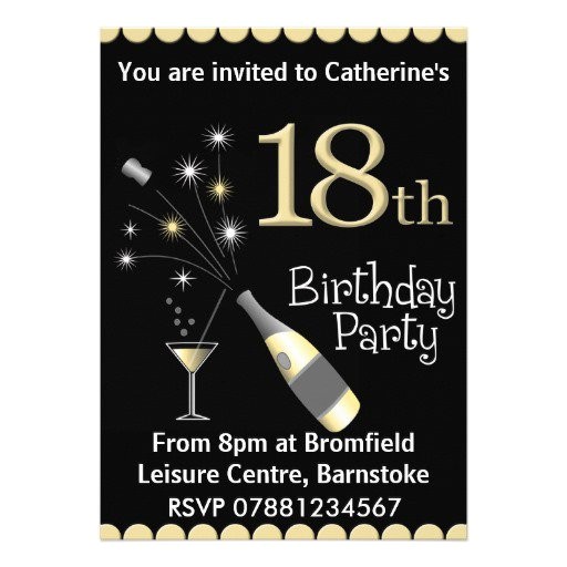 18th Birthday Invitations Male Male 18th Birthday Invitations