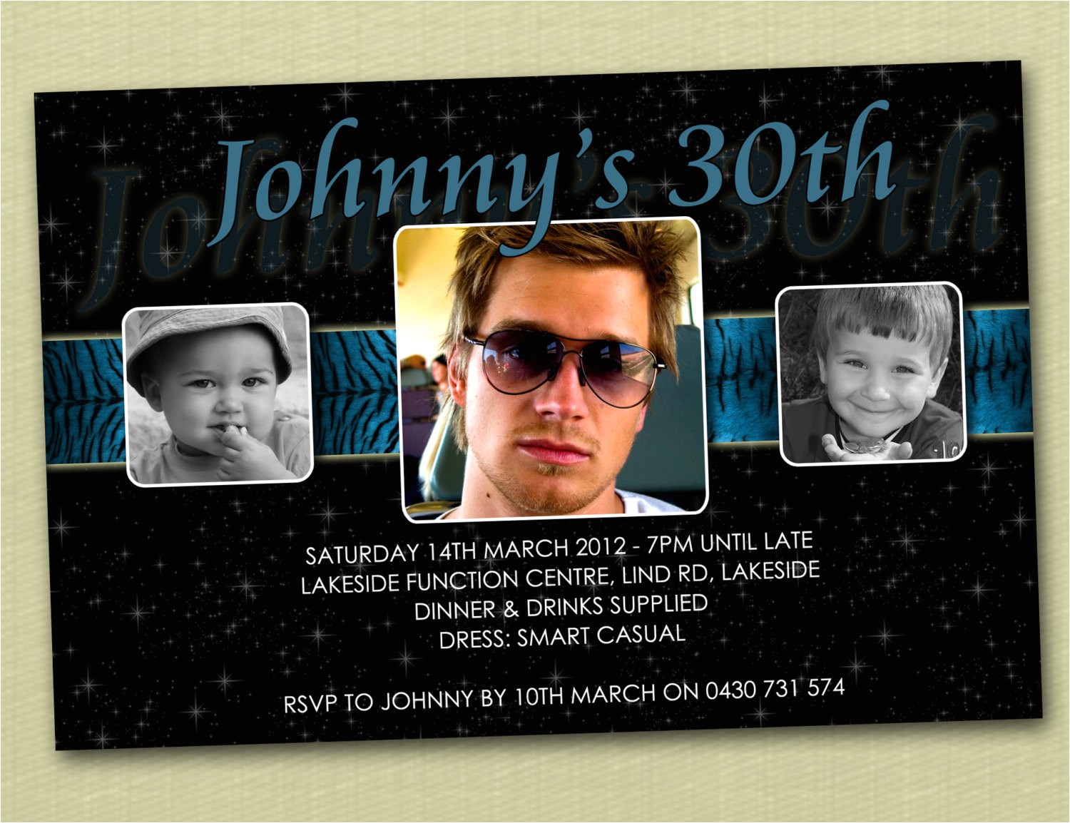 18th Birthday Invitations Male Personalised Birthday Invitations 16th 18th 21st 30th You