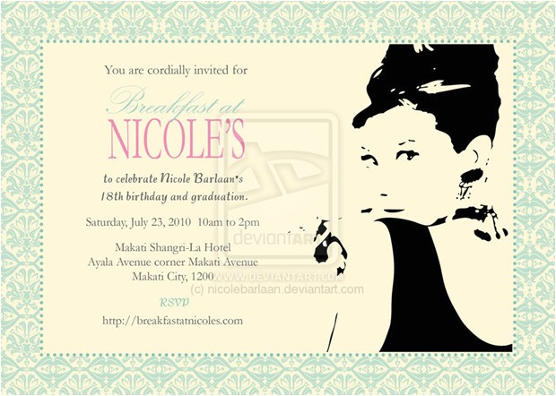 18th Birthday Party Invitations Free 18th Birthday Party Invitations