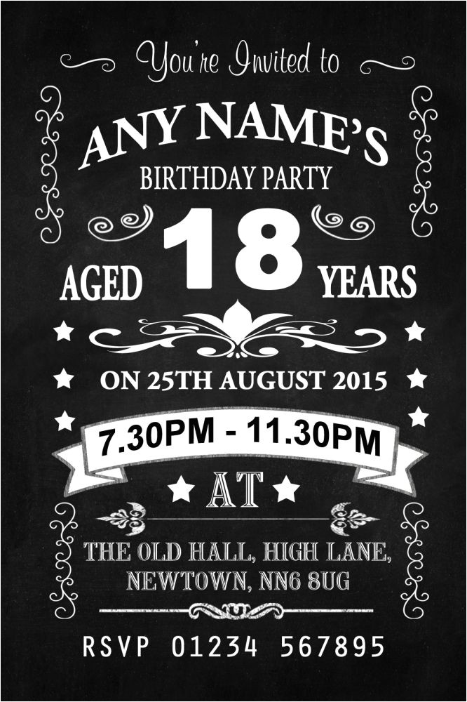 18th Birthday Party Invitations Free 18th Birthday Party Invitations
