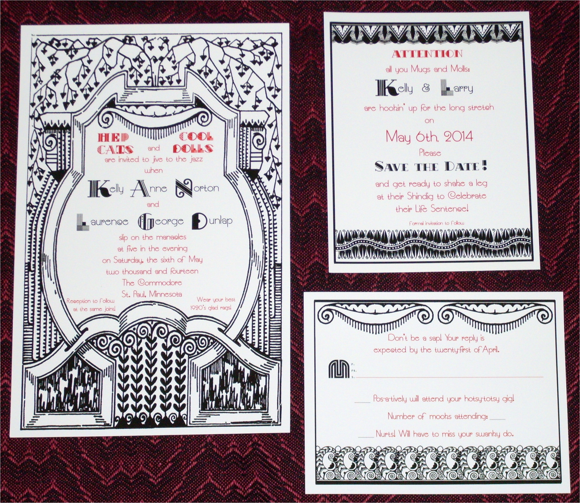 1920s Slang for Party Invitations Luxury 1920s Party Invites Illustration Invitations