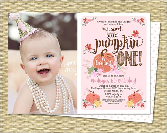 1st Birthday Invitation Frames Our Little Pumpkin Birthday Invitation First Birthday 1st Birthday Invitation Frames Our Little Pumpkin Birthday Invitation First Birthday
