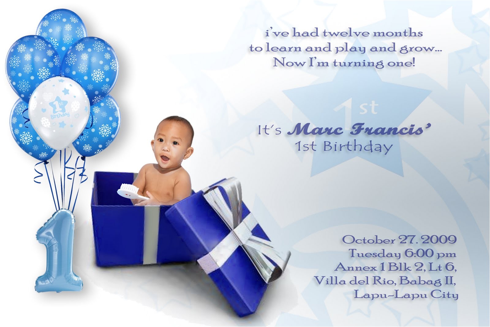 1st Birthday Invitation Ideas for A Boy Baby Boy First Birthday Invitations