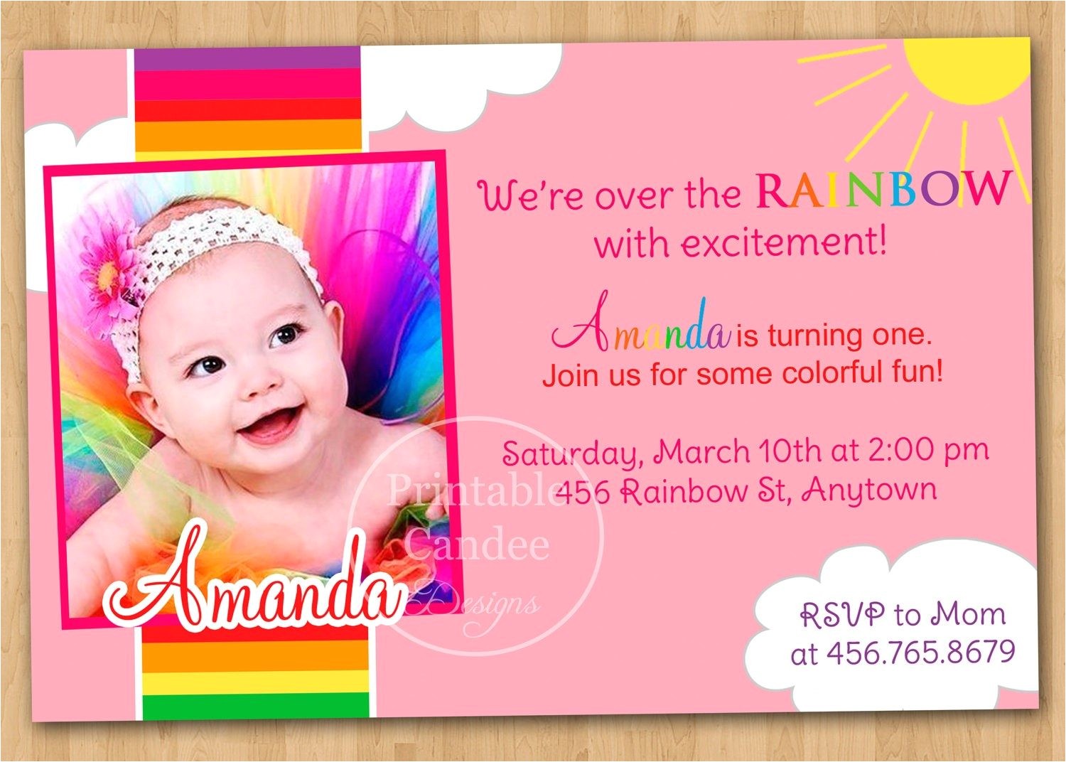 1st Birthday Invitations Free Printable Templates 1st Birthday Invitation Cards Templates Free theveliger