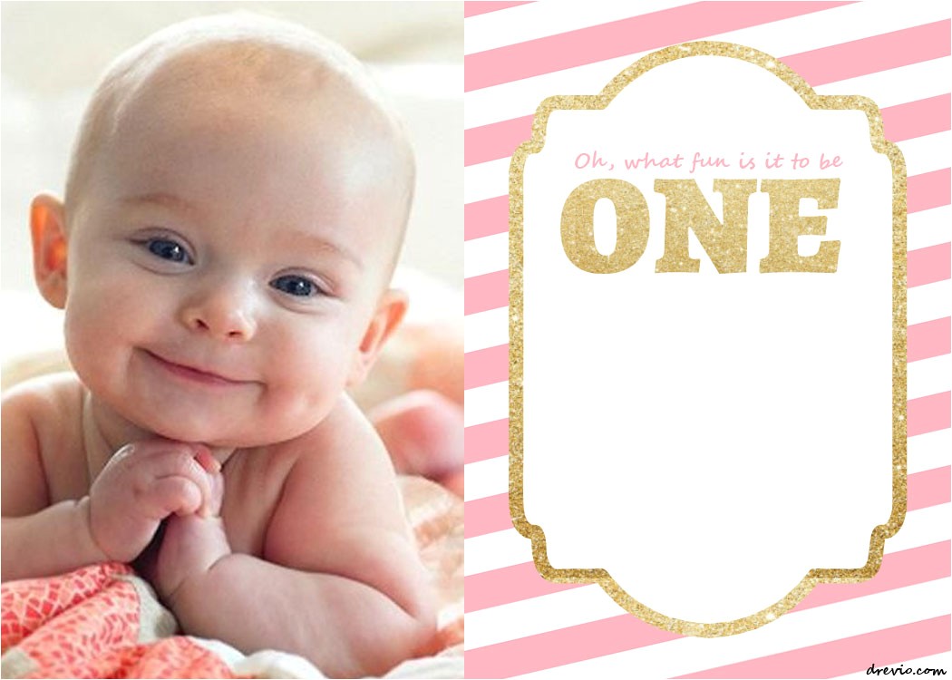 1st Birthday Invitations Templates Free Free Printable 1st Birthday Invitations Template