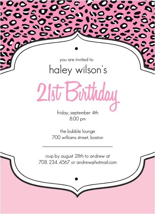 21 Birthday Invitations Templates Free 21st Birthday Invitation Ideas A Birthday Cake