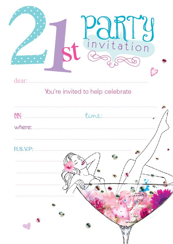 21 Birthday Invitations Templates Free 21st Birthday Invitation Templates Free Printable