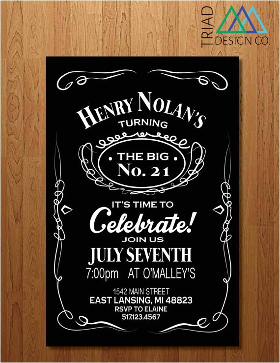 21st Birthday Invitations Male Unavailable Listing On Etsy