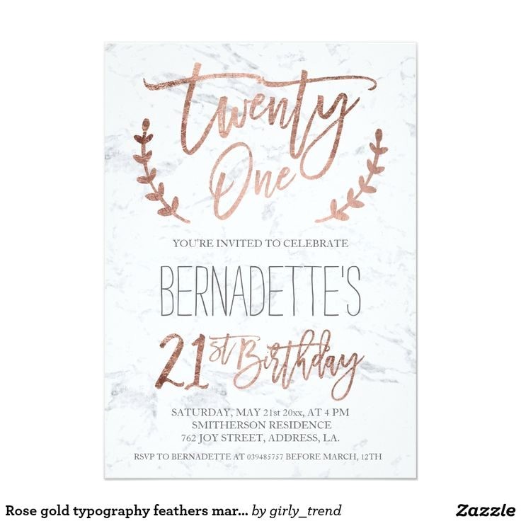 21st Birthday Invitations Templates 21st Birthday Invitation Card Template theveliger