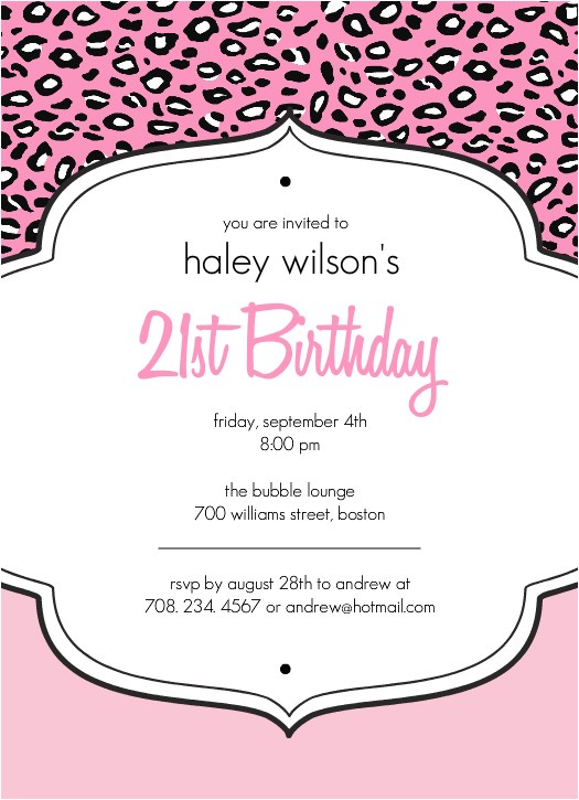 21st Birthday Invitations Templates 40th Birthday Ideas 21st Birthday Invitation Templates