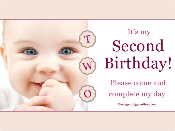 2nd Birthday Invitation Wording for Boy 2nd Birthday Invitations and Wording 365greetings Com