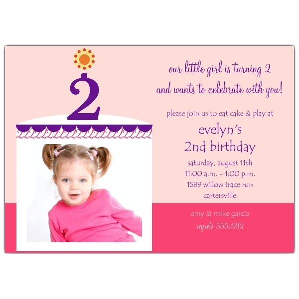 2nd Birthday Invitation Wording for Boy Birthday Cake Boy Photo Second Birthday Invitations