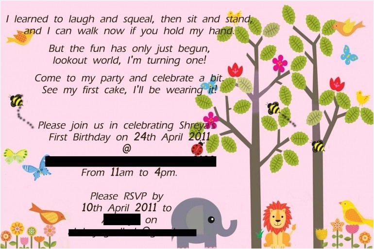 2nd Birthday Invitation Wording Indian Style 15 Awesome First Birthday Party Invitations the soiree