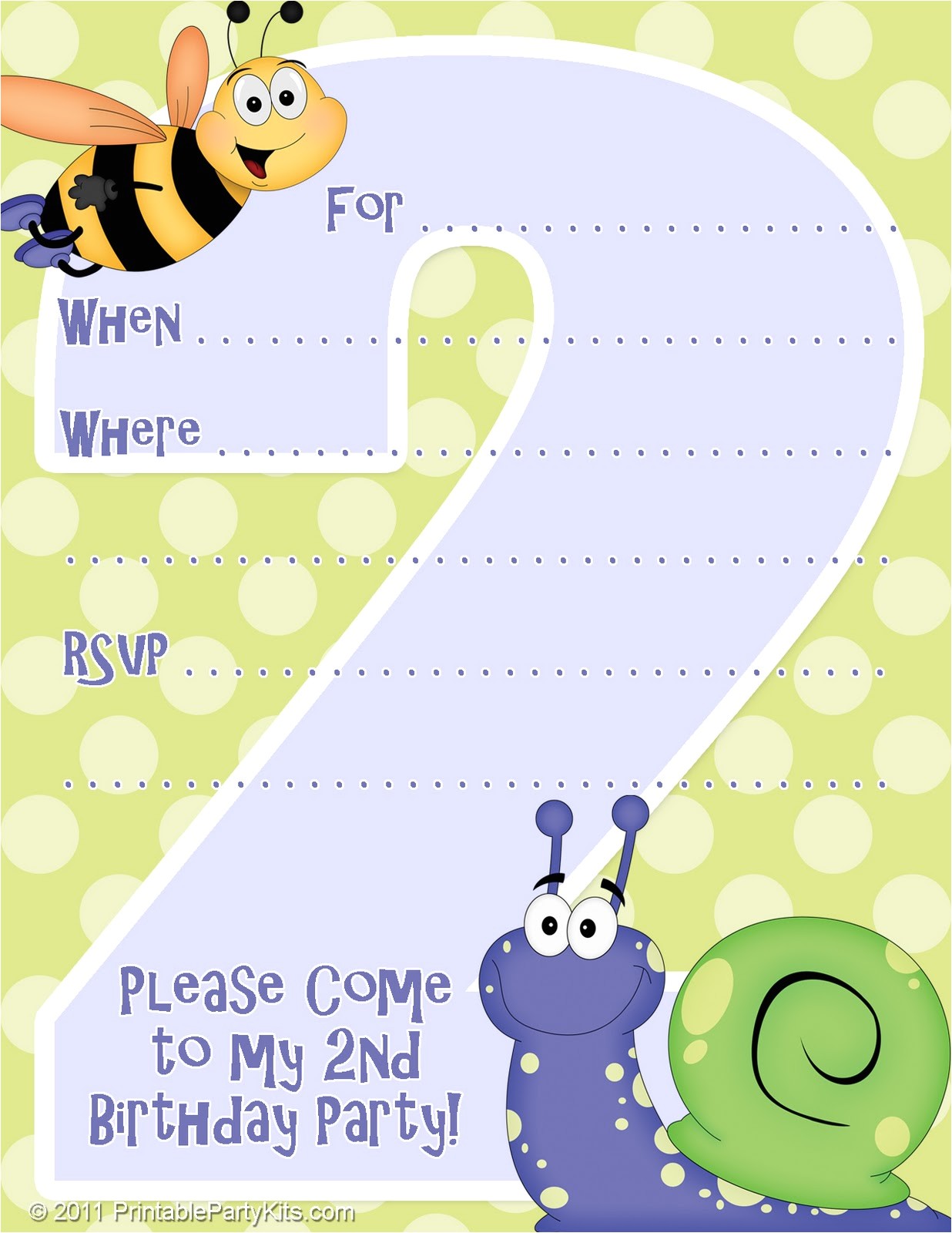 2nd Birthday Invitations Boy Templates Free Free Printable Party Invitations Invitation Template for