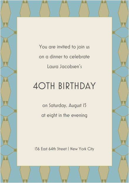 40th Birthday Invite Language Ready for the Big 40 40th Birthday