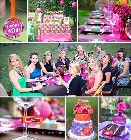 40th Birthday Party Female 40th Birthday Party Ideas