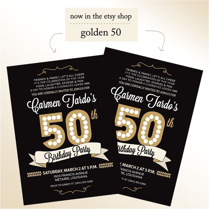 50th Birthday Invitation Ideas for Him Birthday Invitation Cards 50th Birthday Invitations for