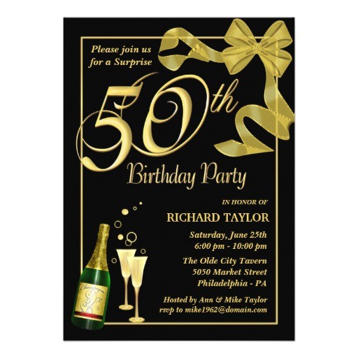 50th Birthday Invitation Sample 50th Birthday Quotes Invitation Quotesgram