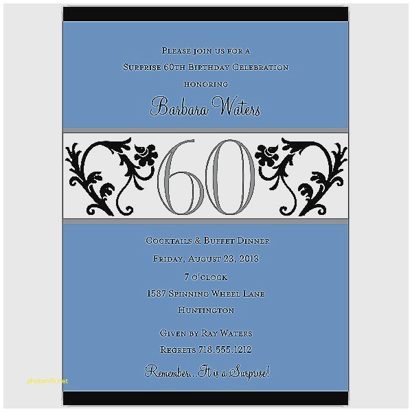60th Birthday Brunch Invitations Baby Shower Invitation Fresh Baby Shower Luncheon