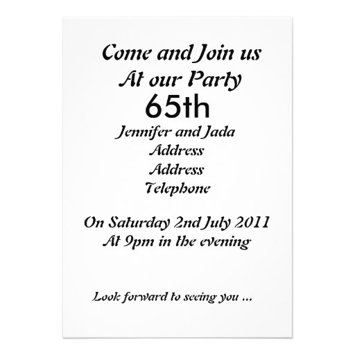 65th Birthday Invitation Verses 6 Best Images Of Birthday Newspaper Announcement Examples