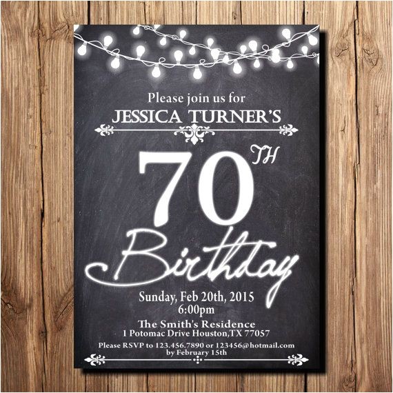 70th Birthday Invitations for Female Best 25 70th Birthday Invitations Ideas Only On Pinterest