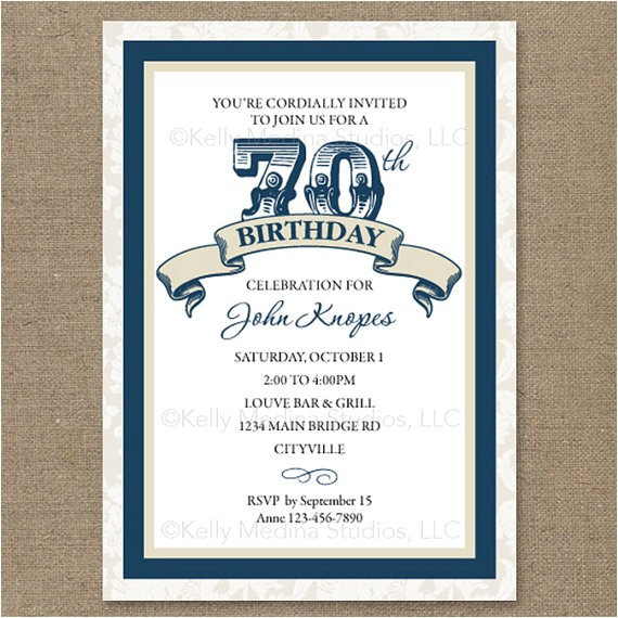 70th Birthday Invitations Free Download Free 70th Birthday Invitations Templates Mathmania Me