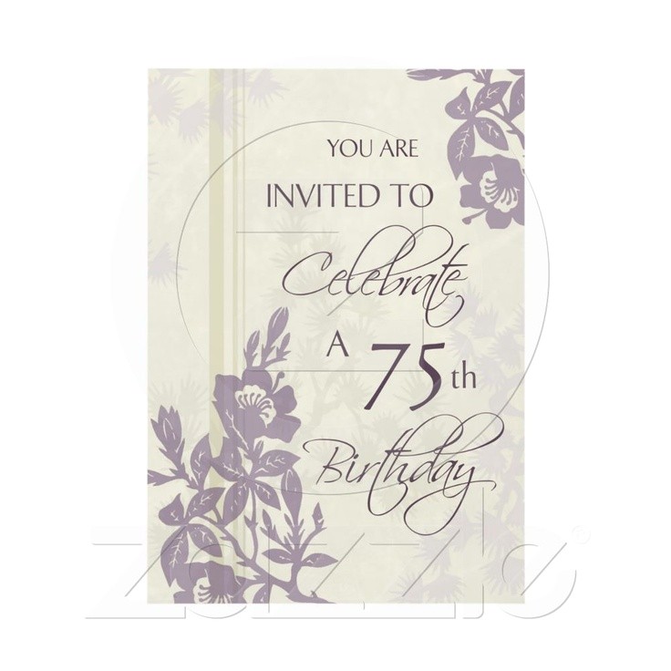 75th Birthday Party Invitation Ideas 17 Best Images About 75th Birthday Party Ideas On Pinterest