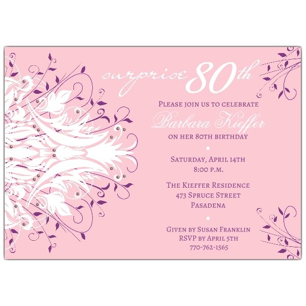 80th Birthday Invitation Wording Quotes for 80th Birthday Invitation Quotesgram