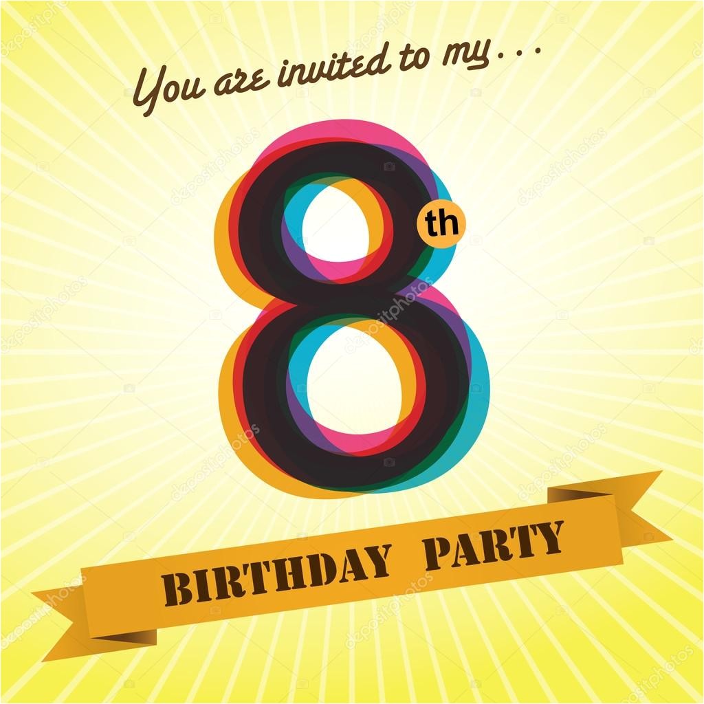 8th Birthday Invitation Templates 8th Birthday Party Invitations Mickey Mouse Invitations