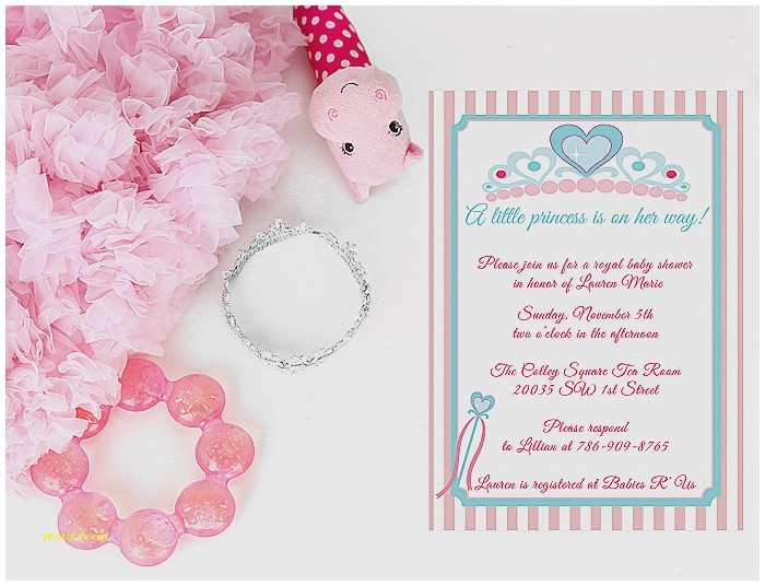 A New Little Princess Baby Shower Invitations Baby Shower Invitation New A New Little Princess Baby