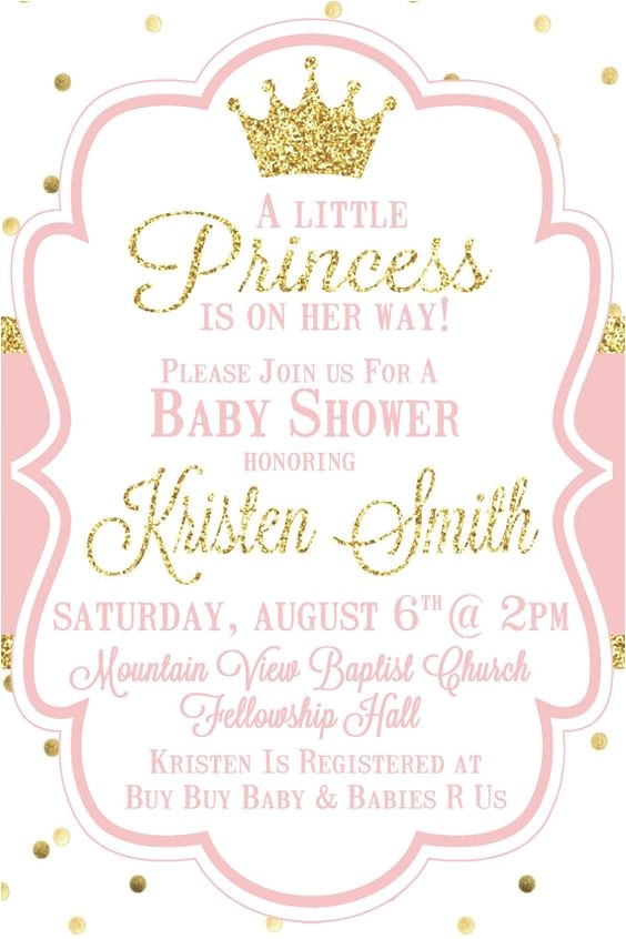 A New Little Princess Baby Shower Invitations top 10 Baby Shower Invitations original for Boys and Girls