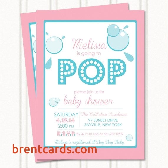 About to Pop Baby Shower Invitations Ready to Pop Baby Shower Invitations Ready to Pop Baby