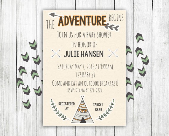 Adventure themed Baby Shower Invitations Adventure Baby Shower Invitation Adventure Baby Shower Baby