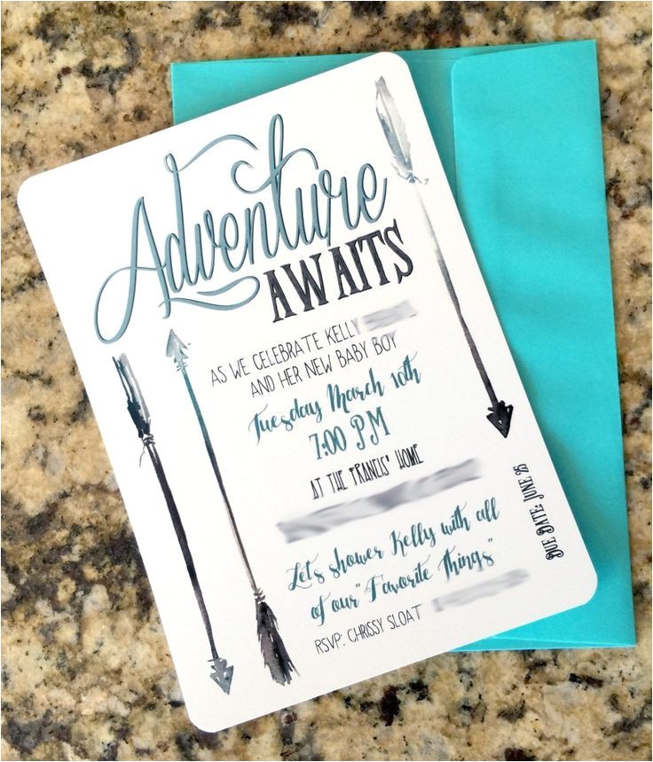Adventure themed Baby Shower Invitations Cute Idea for Boy Baby Shower Invites Woodland or