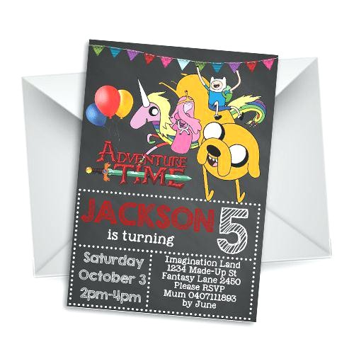 Adventure Time Party Invitation Template Adventure Time Party Invitation Template Adventure Time