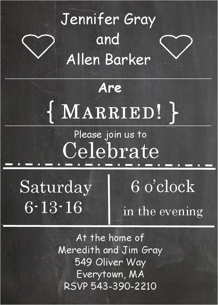 After Elopement Party Invitations 1000 Images About Eloping Party Invitations Invite