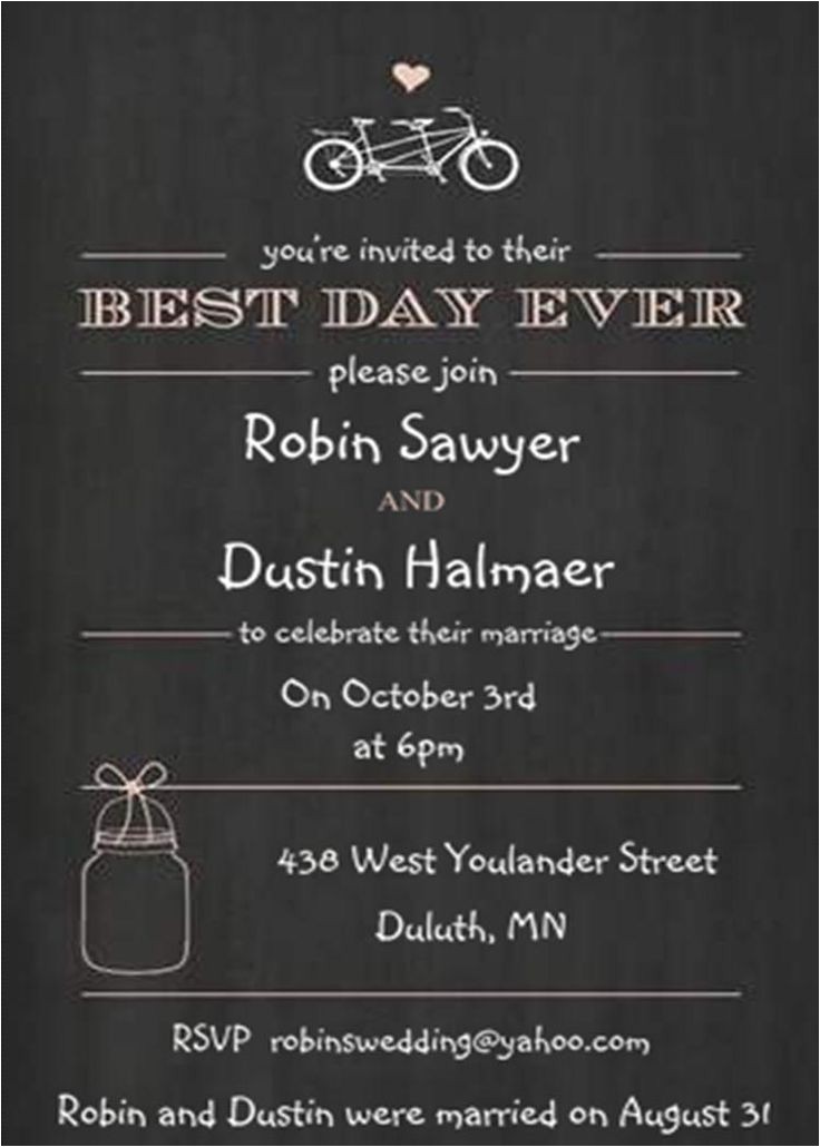 After Elopement Party Invitations 1000 Images About Eloping Party Invitations Invite