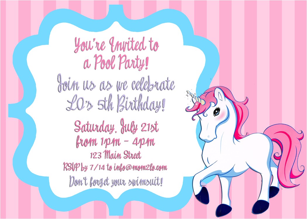 An Invitation for A Birthday Party Birthday Invitation Letter
