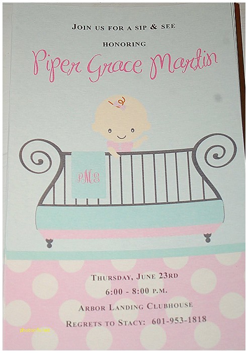 Aqua and Pink Baby Shower Invitations Baby Shower Invitation Unique Pink and Aqua Baby Shower
