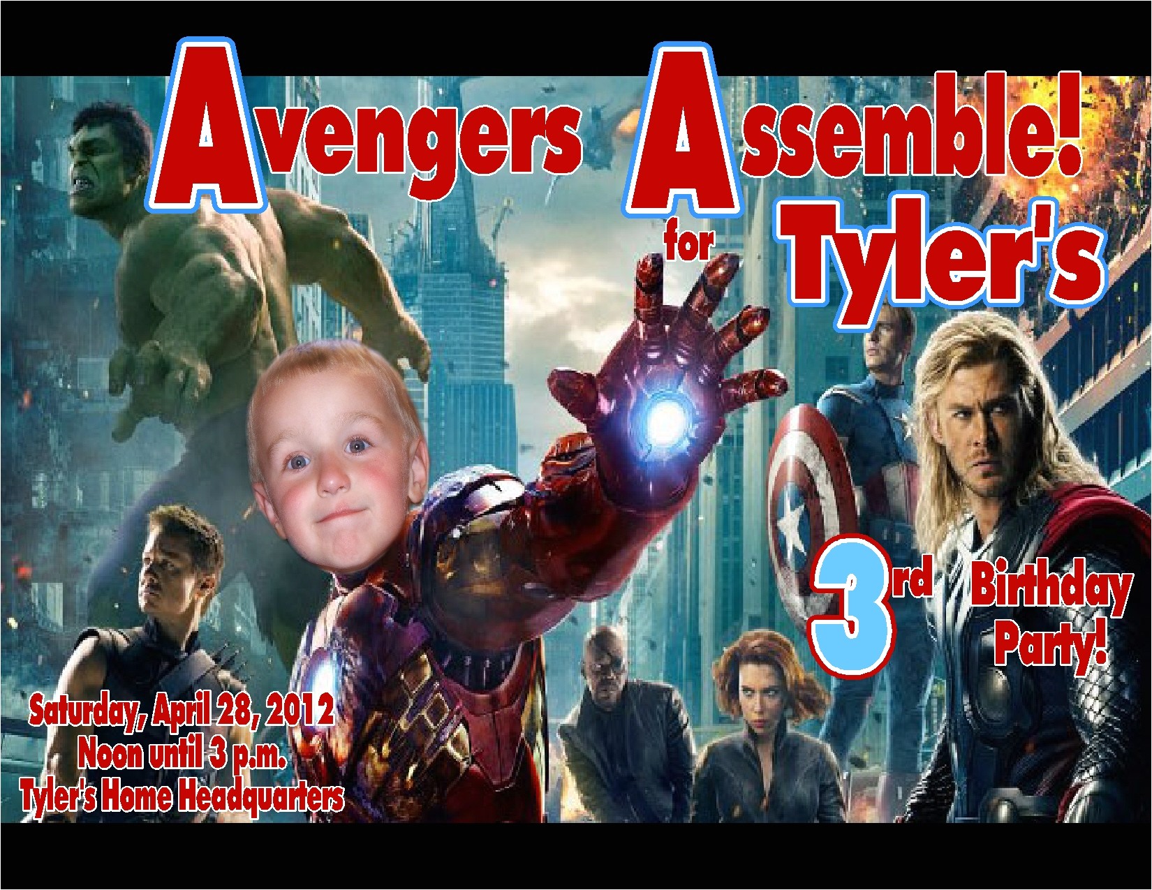 Avengers Birthday Invitations Custom Free Boy Birthday Welcome to Grand Creations by Meme