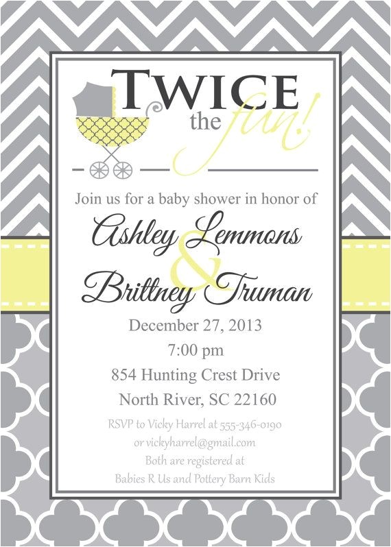 Baby and Bridal Shower Combined Invitations Baby and Bridal Shower Bined Invitations Oxyline