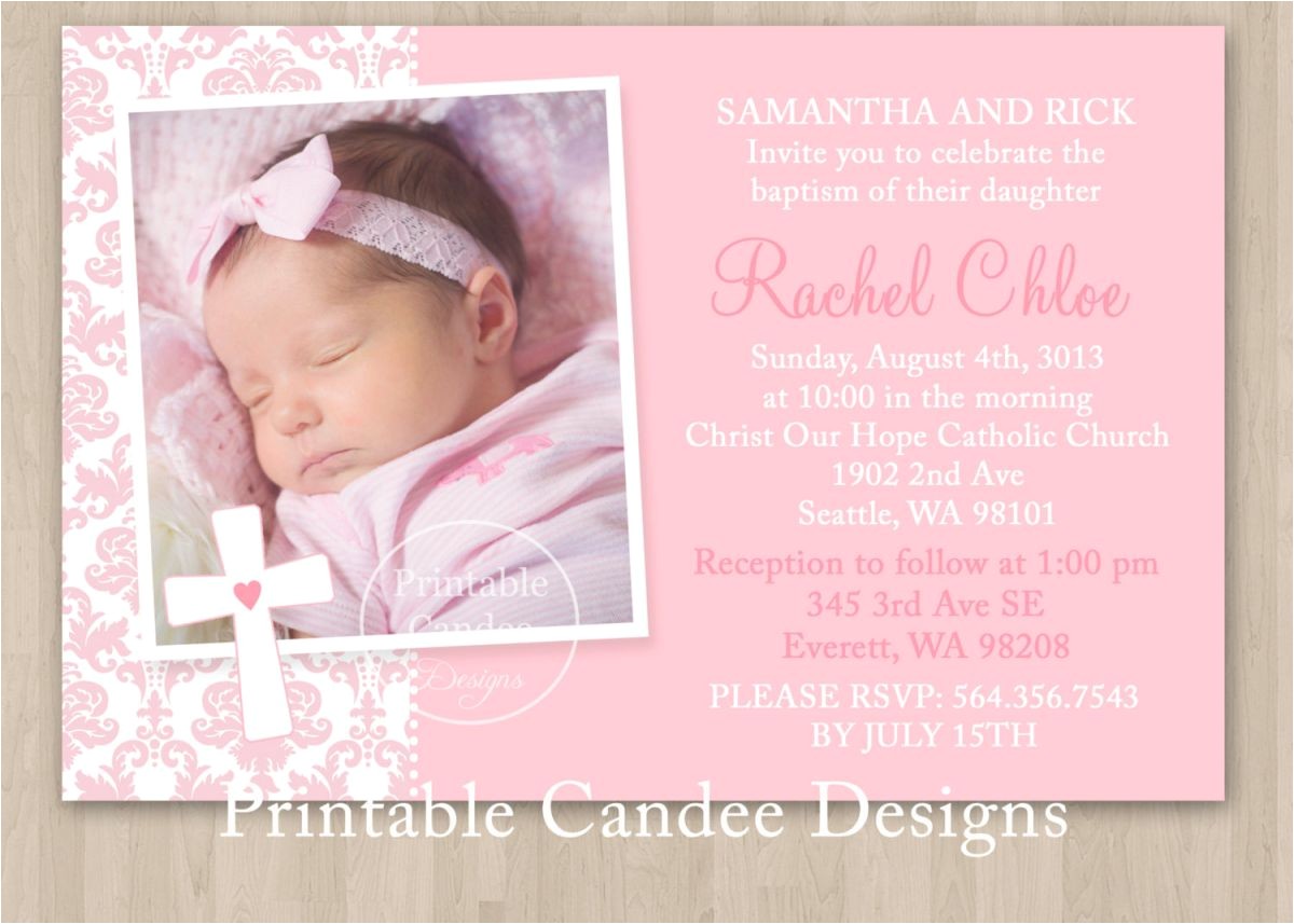 Baby Baptism Invitations Templates Baptism Invitation Baptism Invitation Template Baptism