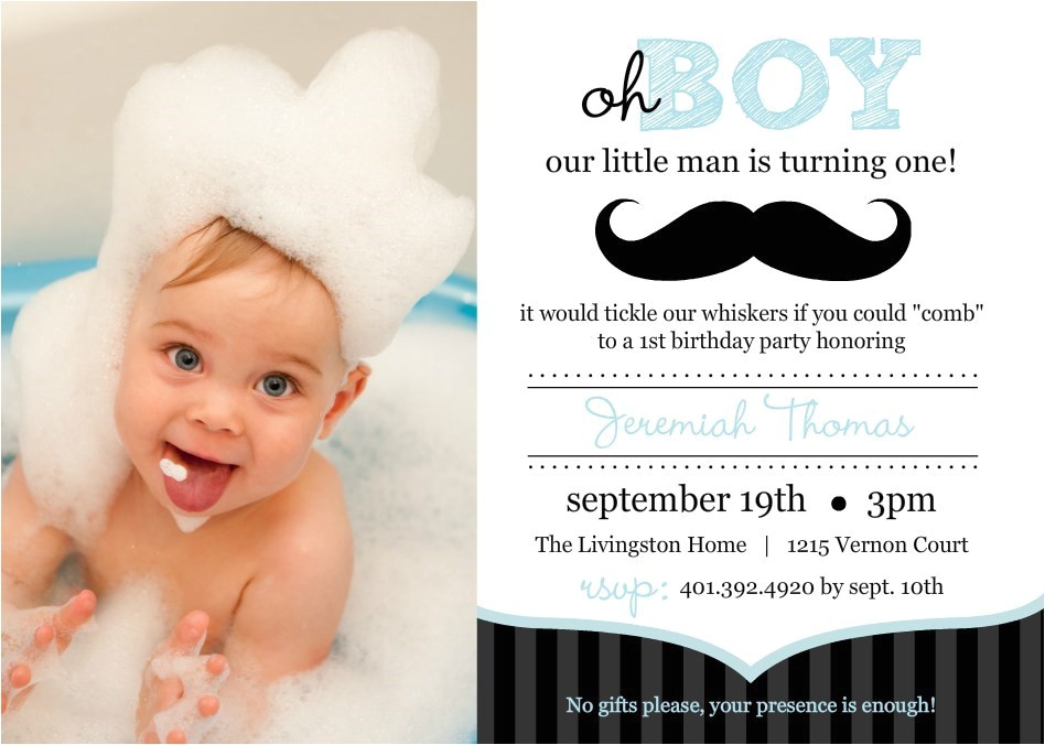 Baby Boy First Birthday Invitation Quotes 1st Birthday Invitations Birthday Party Invitations