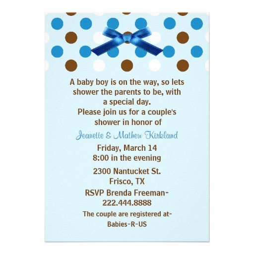 Baby Boy Shower Invite Poem Wording for Baby Shower Invitations – Gangcraft