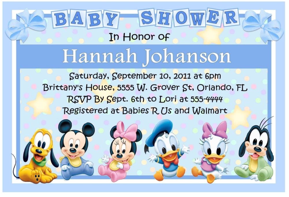 Baby Disney Baby Shower Invitations Baby Mickey Disney Babies Baby Shower Invitations Baby Disney Baby Shower Invitations Baby Mickey Disney Babies Baby Shower Invitations