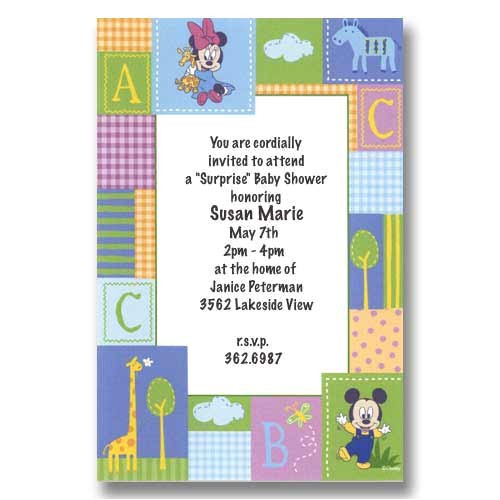 Baby Disney Baby Shower Invitations Disney Baby Mickey Minnie Baby Shower Invitations Baby Disney Baby Shower Invitations Disney Baby Mickey Minnie Baby Shower Invitations