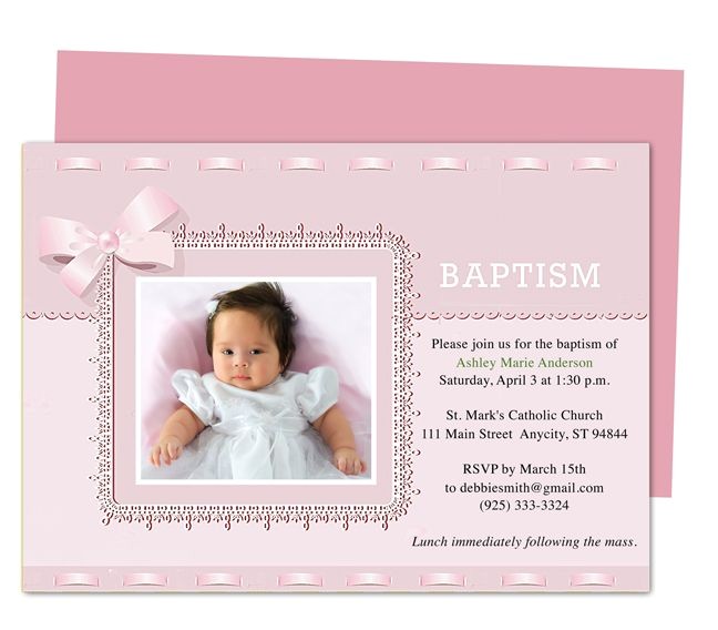 Baby Girl Baptism Invitation Free Templates 10 Best Images About Printable Baby Baptism and
