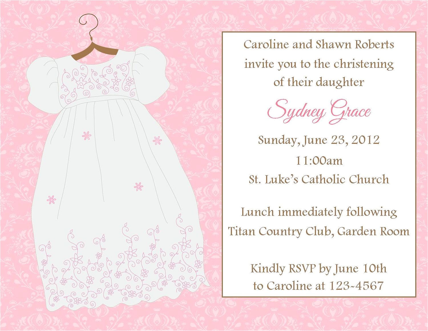 Baby Girl Baptism Invitation Free Templates 31 Awesome Baptismal Background for Baby Girl Images